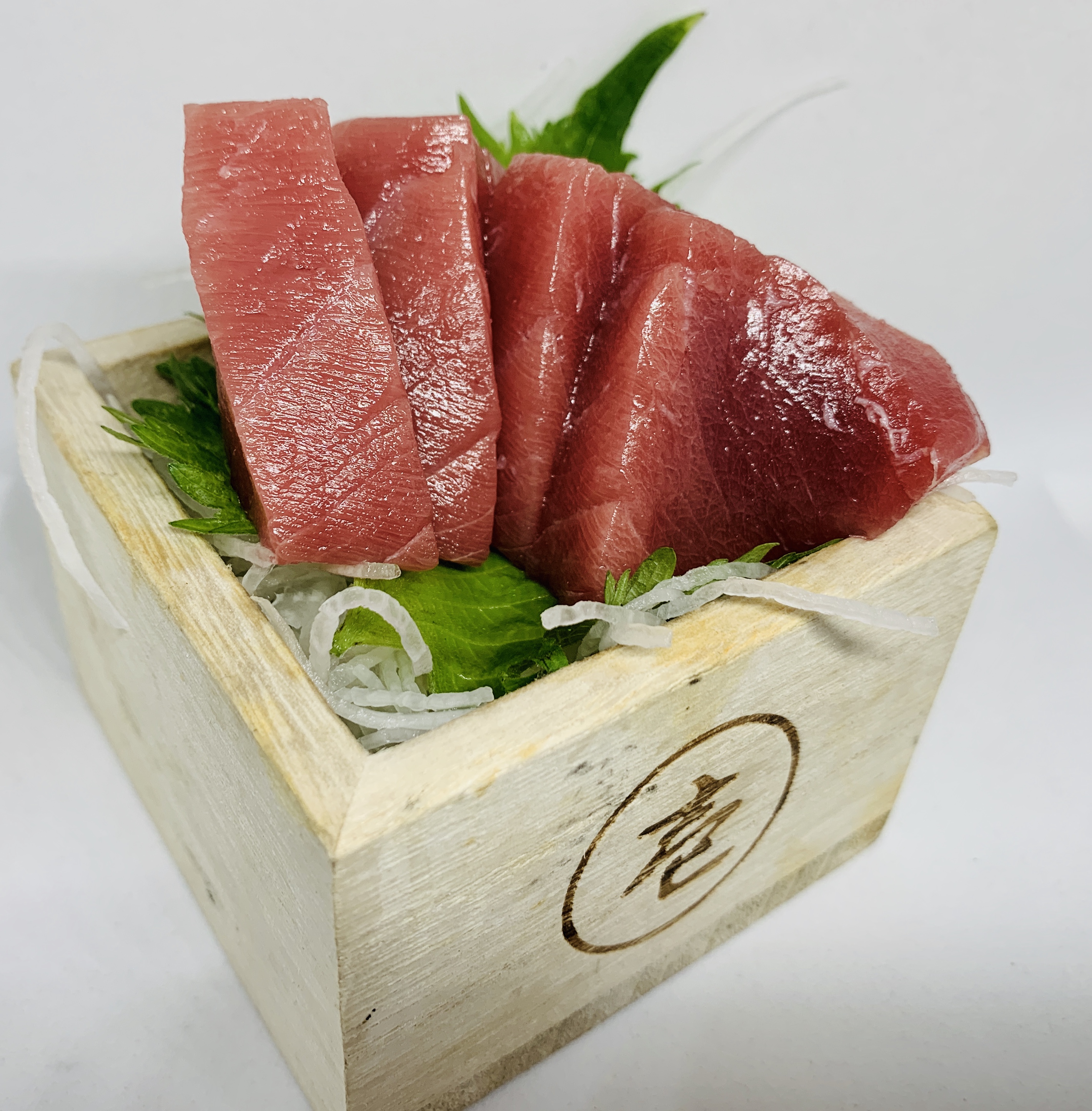 Order Maguro Sashimi (4 PIeces) food online from Blue Fin Sushi store, San Francisco on bringmethat.com
