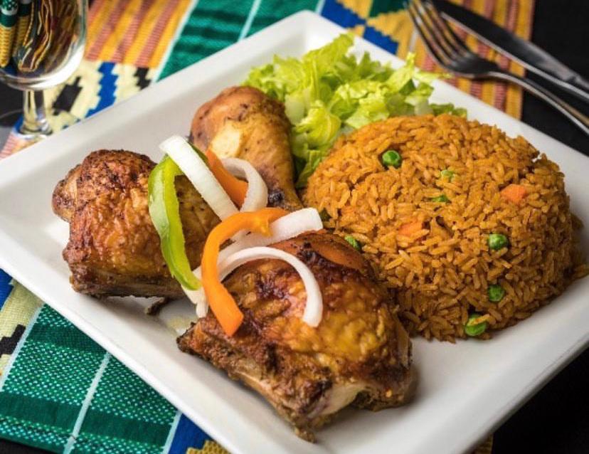 Order Jollof Rice food online from Gold Coast Catering store, Worcester on bringmethat.com