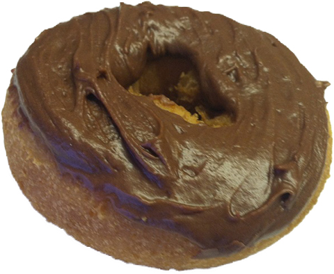 Order Chocolate Iced Cake Donut food online from Jack Donuts store, Kokomo on bringmethat.com