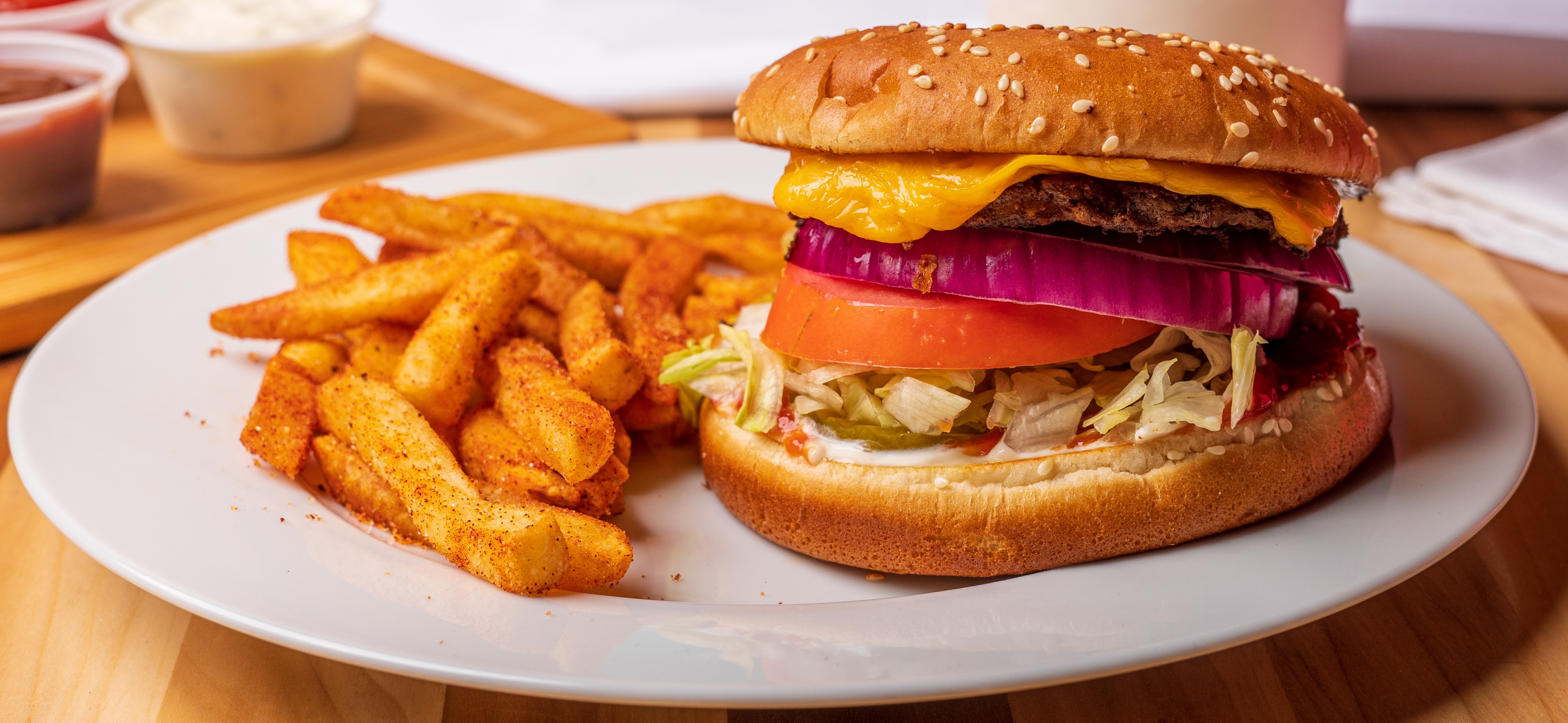 Order 2. 1/4 lb. Bruto Burger Combo food online from Wimpy Hamburgers store, Dinuba on bringmethat.com