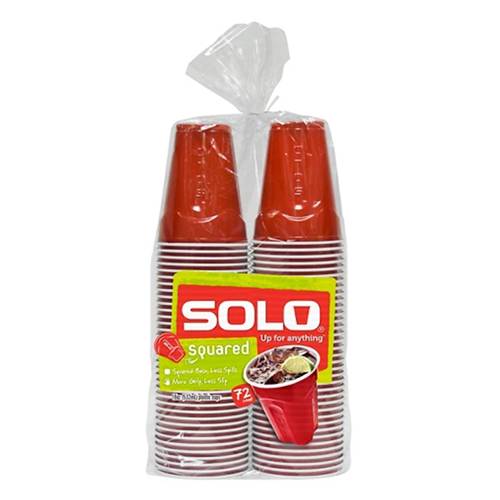 Order Red Solo Cups - 18 oz Cups/72 Count food online from Bottle Shop & Spirits store, Los Alamitos on bringmethat.com