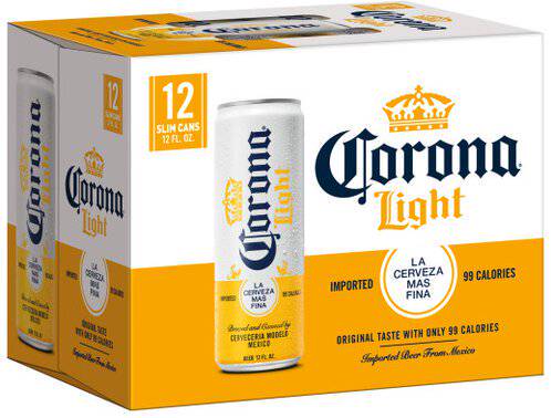 Order Corona Light 12-Pack food online from Bottlebox store, Norfolk on bringmethat.com