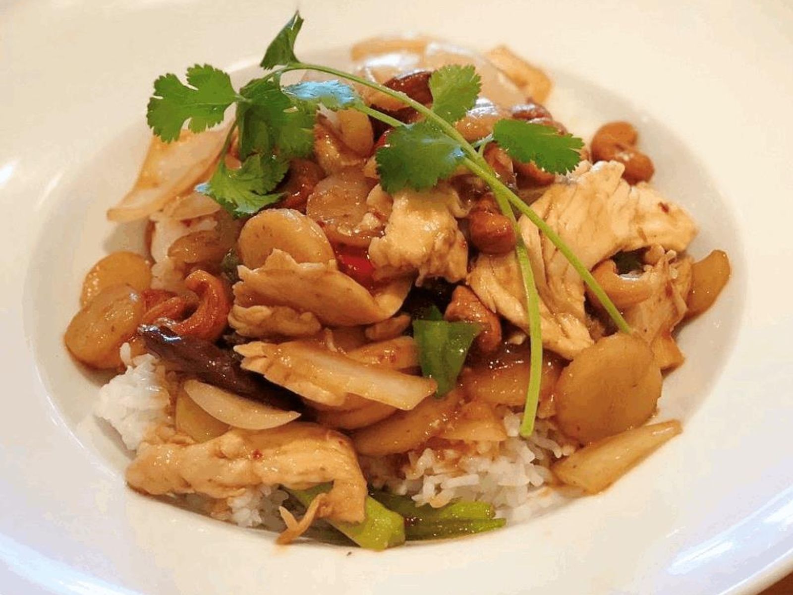 Order Spicy Cashew Nut food online from I Am Thai Eatery store, Vancouver on bringmethat.com