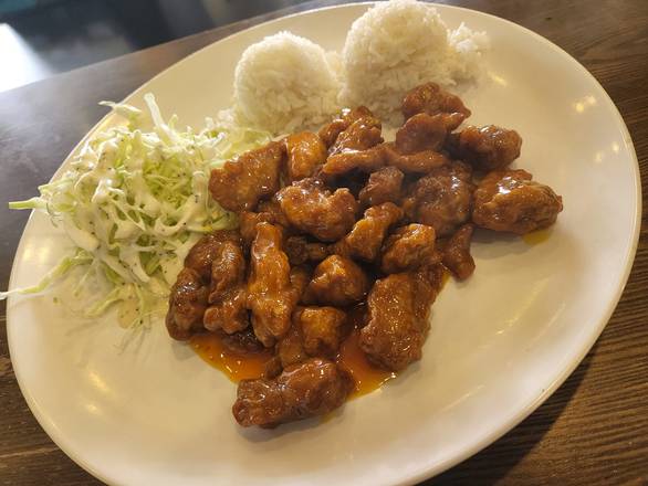 Order W2 Sweet and Sour Chicken food online from Happy Pho Time store, Bonney Lake on bringmethat.com