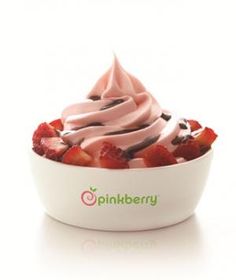 Order Small Frozen Yogurt with Toppings food online from Pinkberry store, New York on bringmethat.com