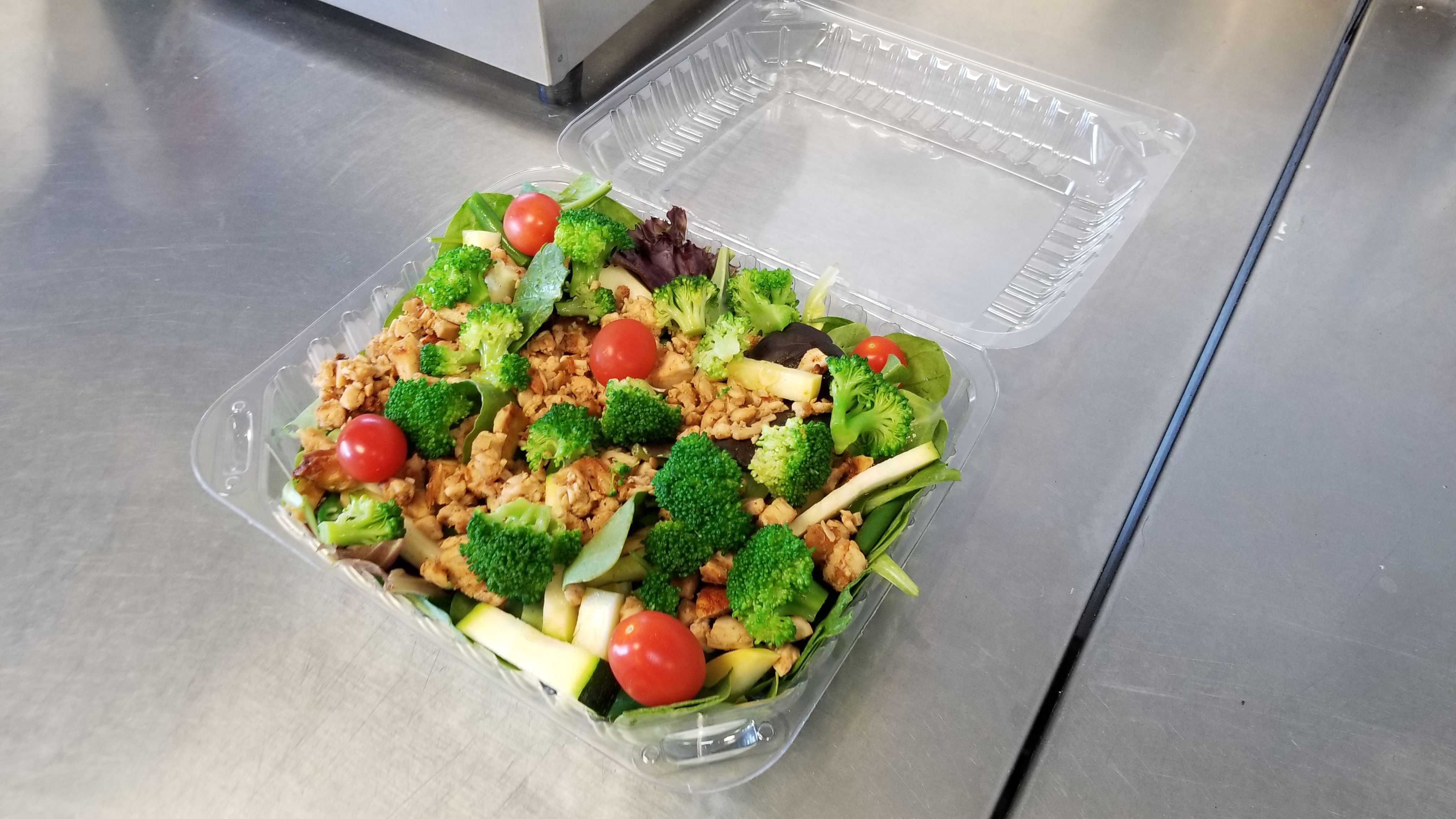 Order Fitness Salad food online from Green Bites Cafe store, San Jose on bringmethat.com