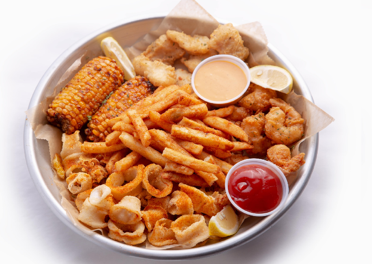 Order Fisherman's Platter food online from Shaking Crab store, Foxboro on bringmethat.com