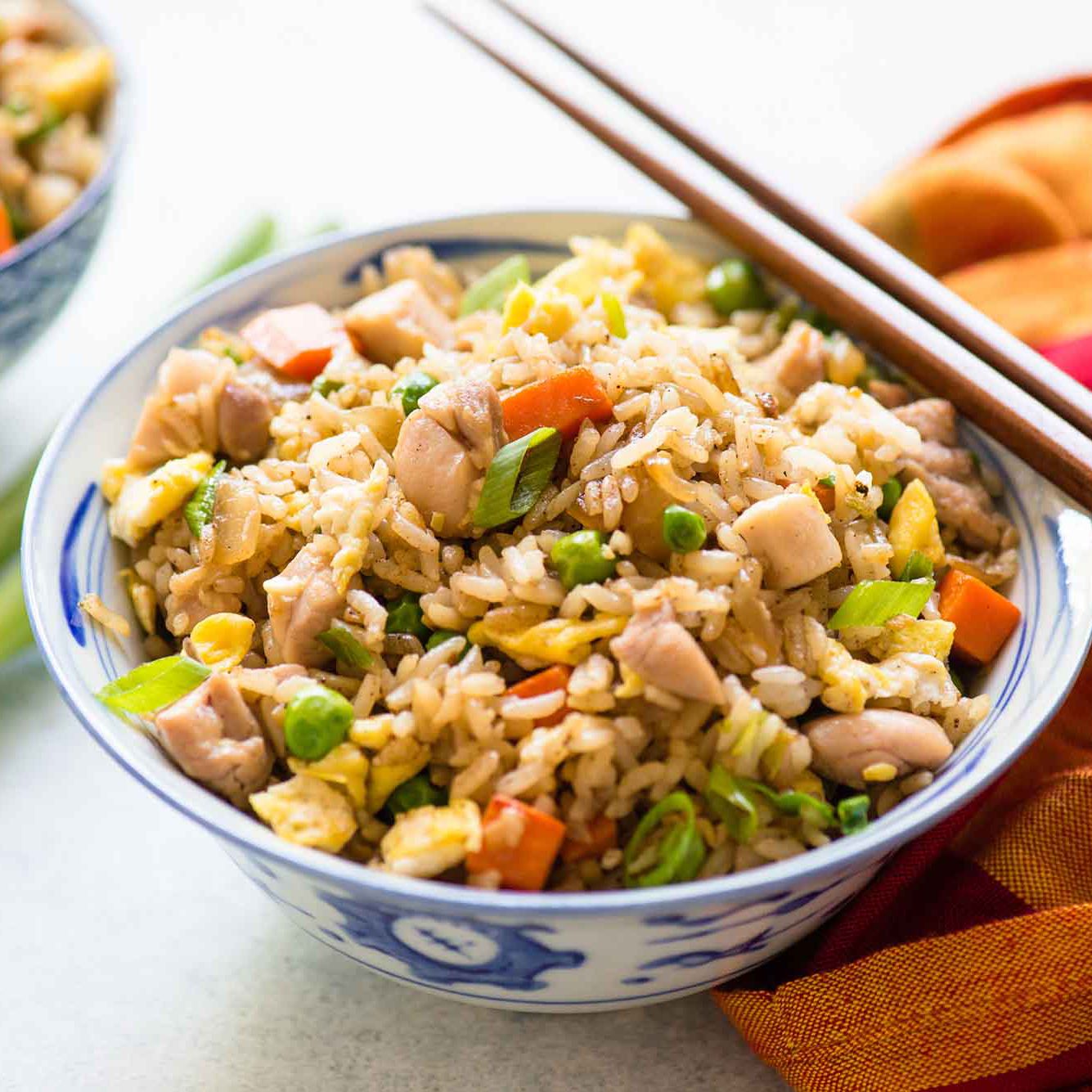Order Chicken Fried Rice food online from Mallu Cafe store, Philadelphia on bringmethat.com