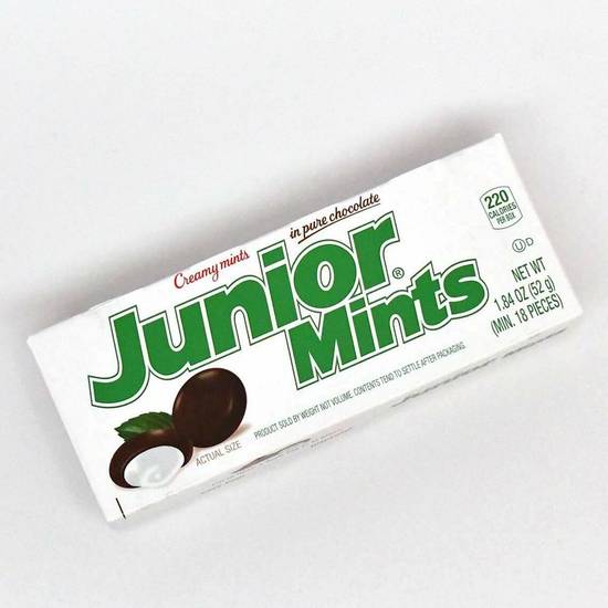 Order Junior Mints - 1.84 oz food online from IV Deli Mart store, Goleta on bringmethat.com