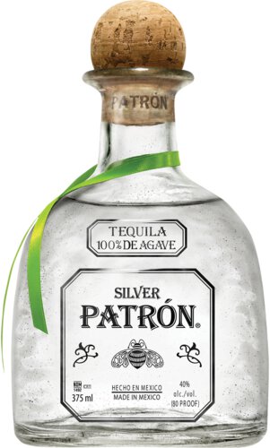 Order Patron Silver Tequila 375ml food online from Bws Beverage 2 store, Chicago on bringmethat.com
