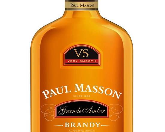 Order Paul Masson VS, 375mL brandy (40.0% ABV) food online from House Of Wine store, New Rochelle on bringmethat.com
