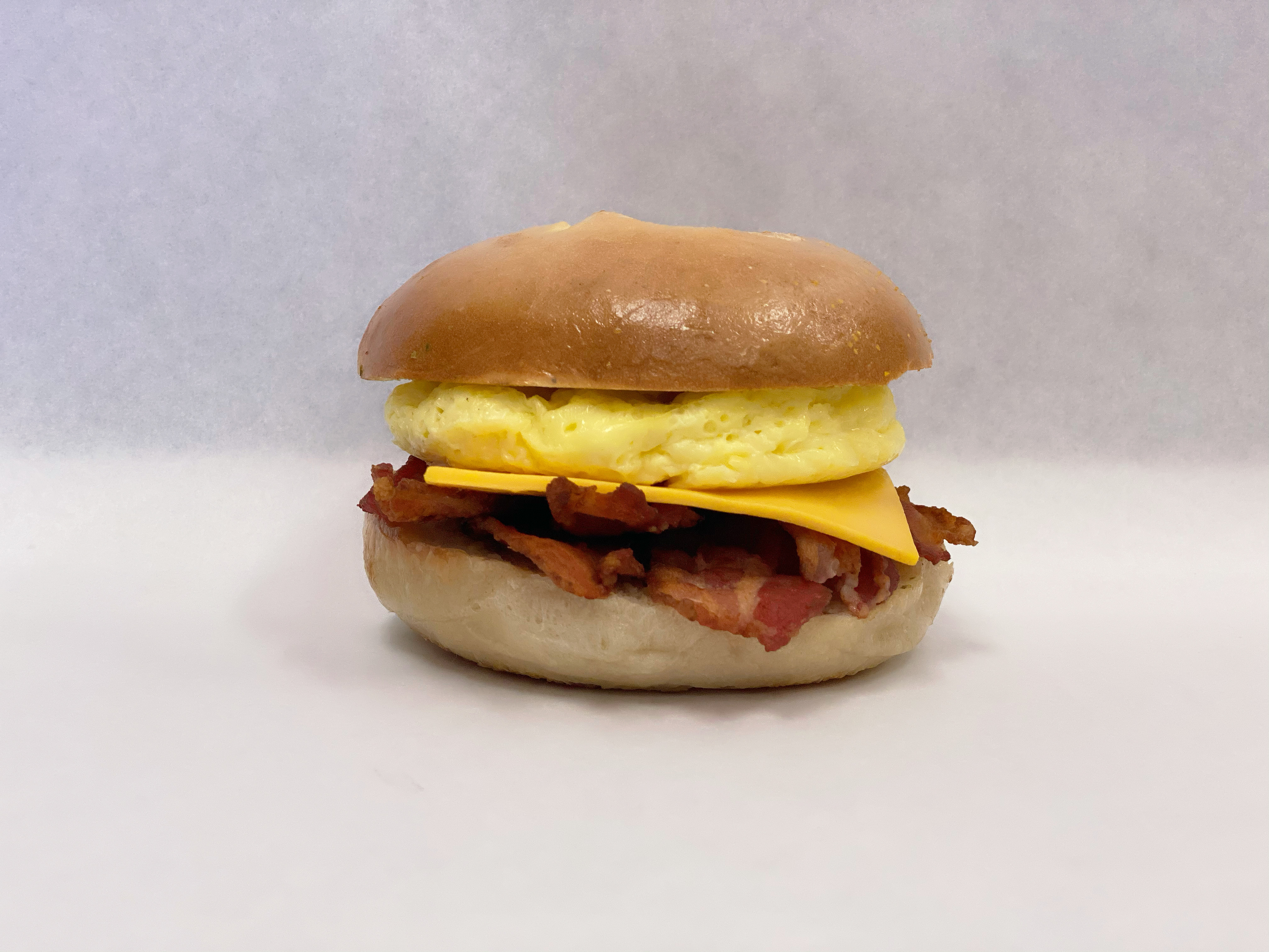Order 1A. Bacon, Egg & Cheese food online from Bagel Place Cafe store, Sunnyvale on bringmethat.com