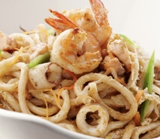 Order Shrimp Udon Noodles food online from New Dragon store, Denver on bringmethat.com