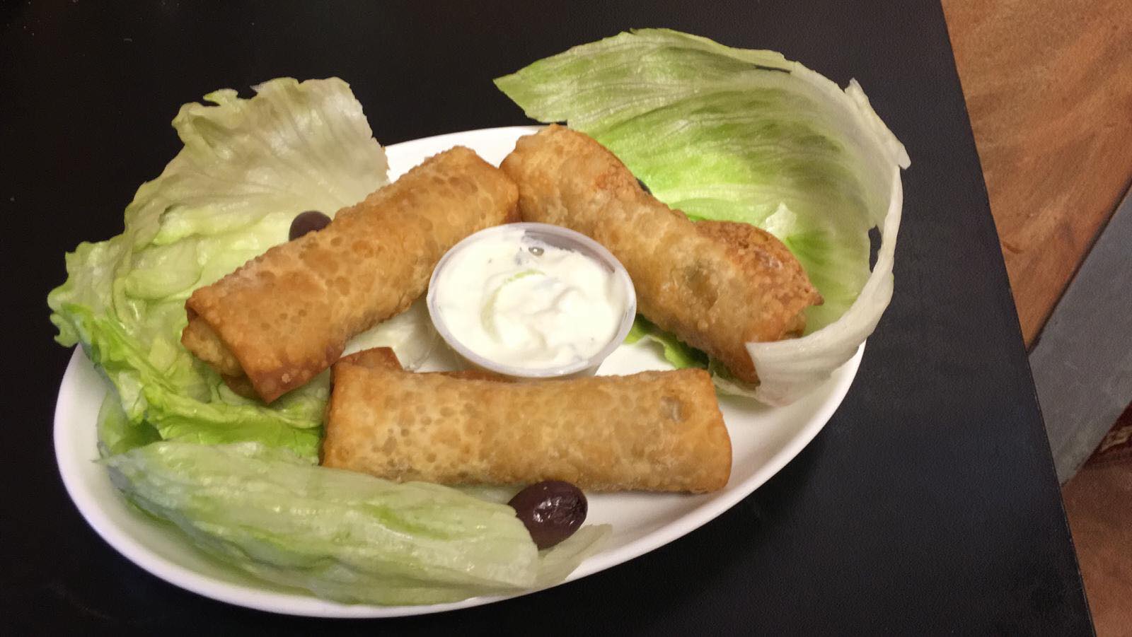 Order 3 big Sambusek with Cheese food online from Ali Baba Grill store, Boulder on bringmethat.com