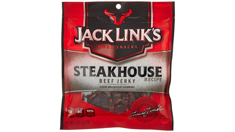 Order Jack Links Beef Jerky Steakhouse food online from Exxon Constant Friendship store, Abingdon on bringmethat.com