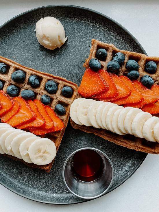 Order Waffles & Fruits food online from Cocobeet store, Boston on bringmethat.com