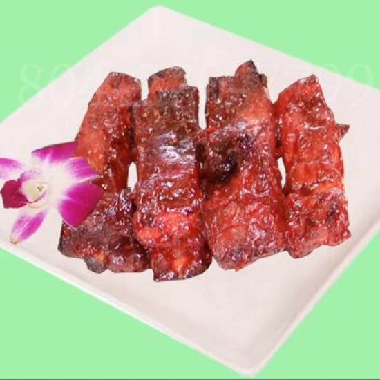 Order BBQ Spare Ribs  food online from Hibachi Sushi & Supreme Buffet store, Richmond on bringmethat.com