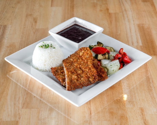 Order Beef Milanesa food online from Sabor Brazilian Grill store, San Diego on bringmethat.com