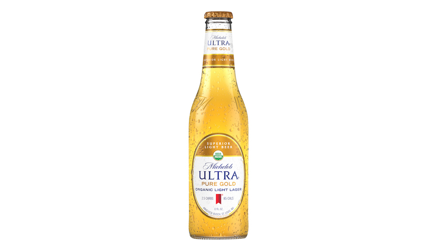 Order Michelob Ultra Pure Gold 6 Pack 12 oz Bottles food online from Ocean Liquor store, South Pasadena on bringmethat.com