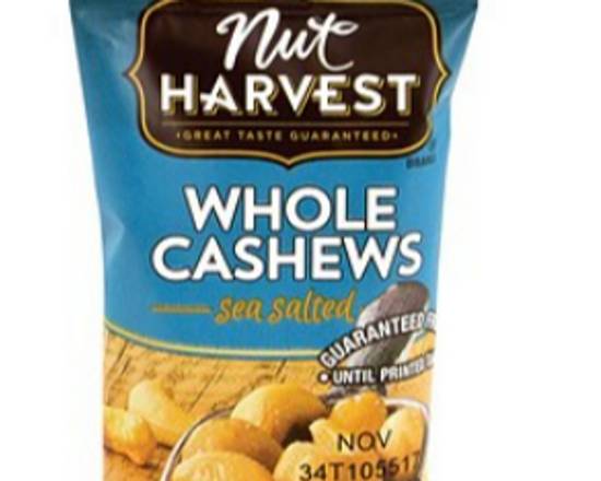 Order Nut Harvest Cashews Prem 2.25 oz food online from Rebel store, Magna on bringmethat.com