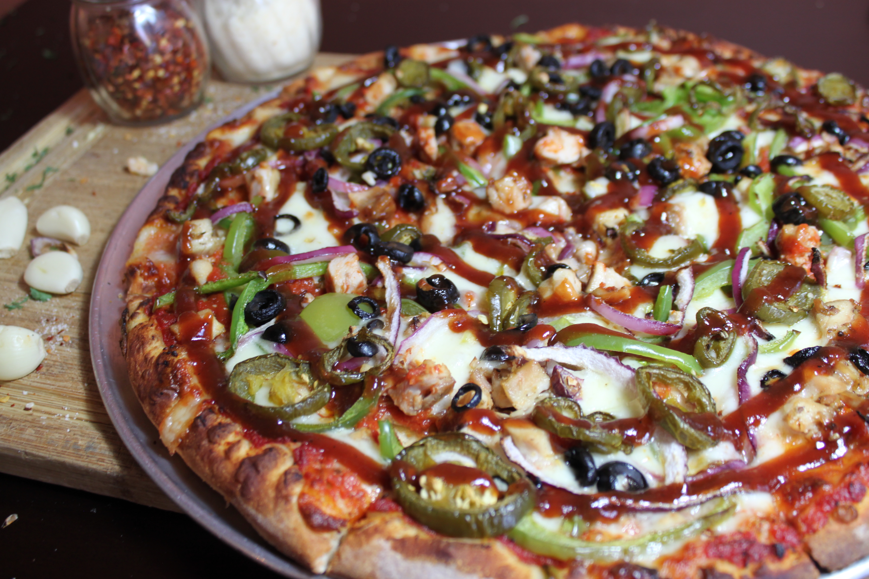 Order Tex-Mex Pizza food online from Leaning Tower Pizza & Pasta store, Sherman Oaks on bringmethat.com