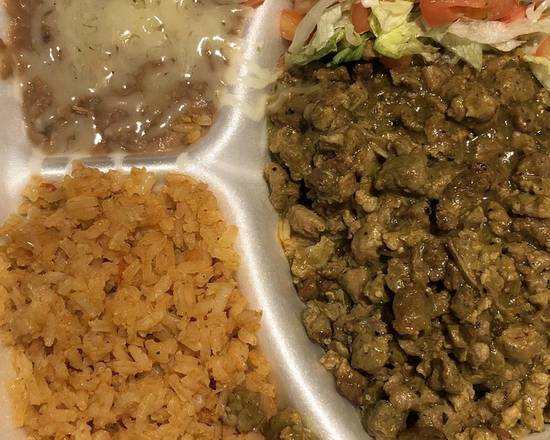 Order Chile Verde Burro food online from Mastertaco store, Surprise on bringmethat.com