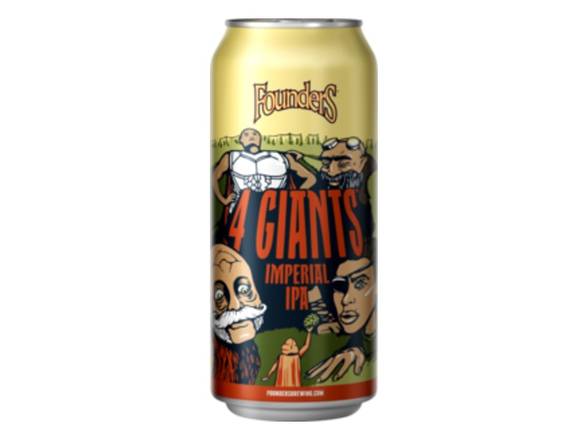 Order Founders 4 Giants IPA - 4x 16oz Cans food online from Goody Goody Liquor store, Addison on bringmethat.com