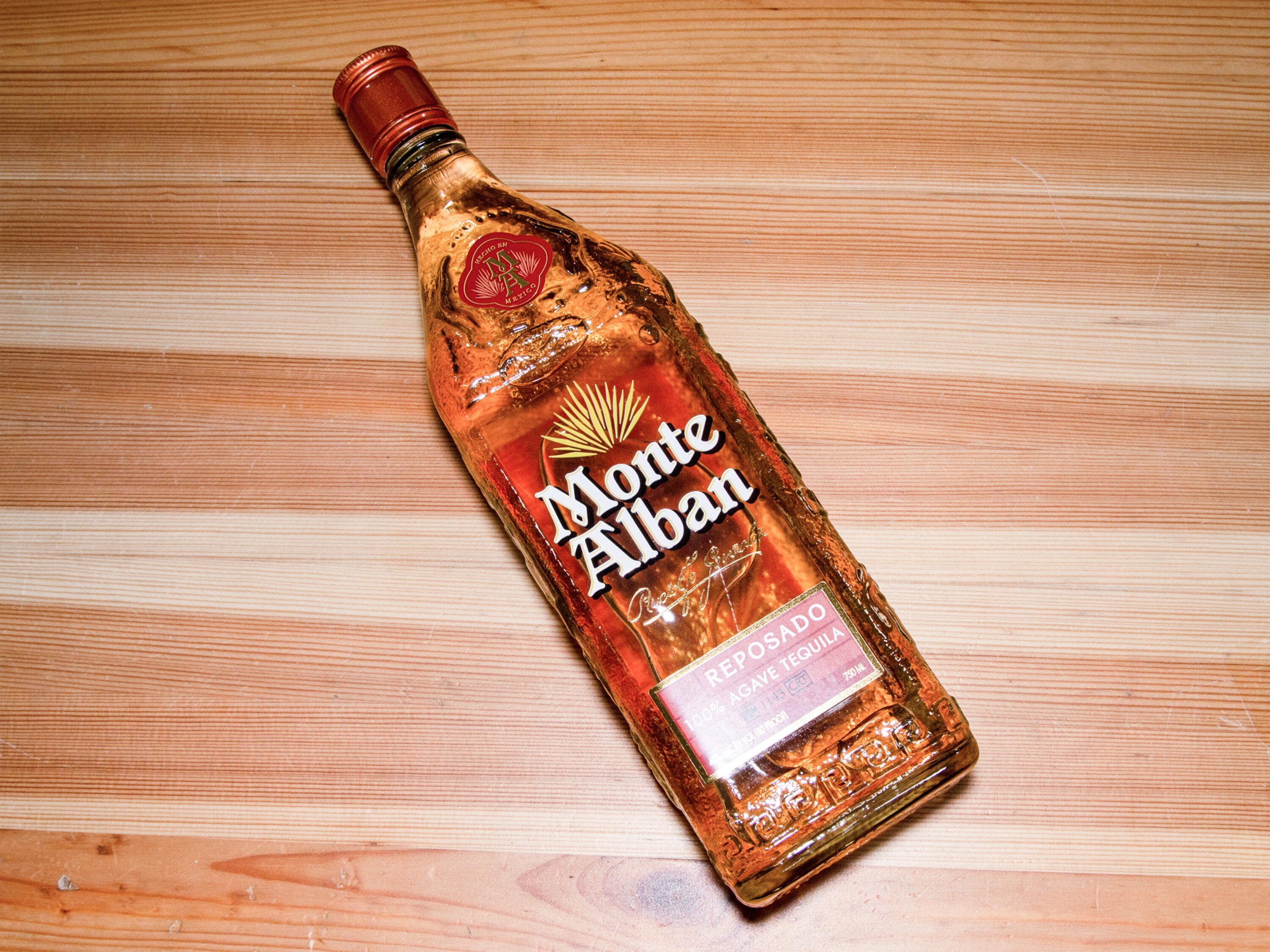 Order Monte Alban Reposado Tequila 750Ml food online from Central Liquors store, Washington on bringmethat.com