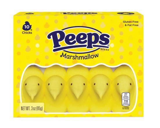 Order PEEPS Yellow Marshmallow Chicks - Easter Candy, 3 oz food online from Rite Aid store, HOLLISTER on bringmethat.com