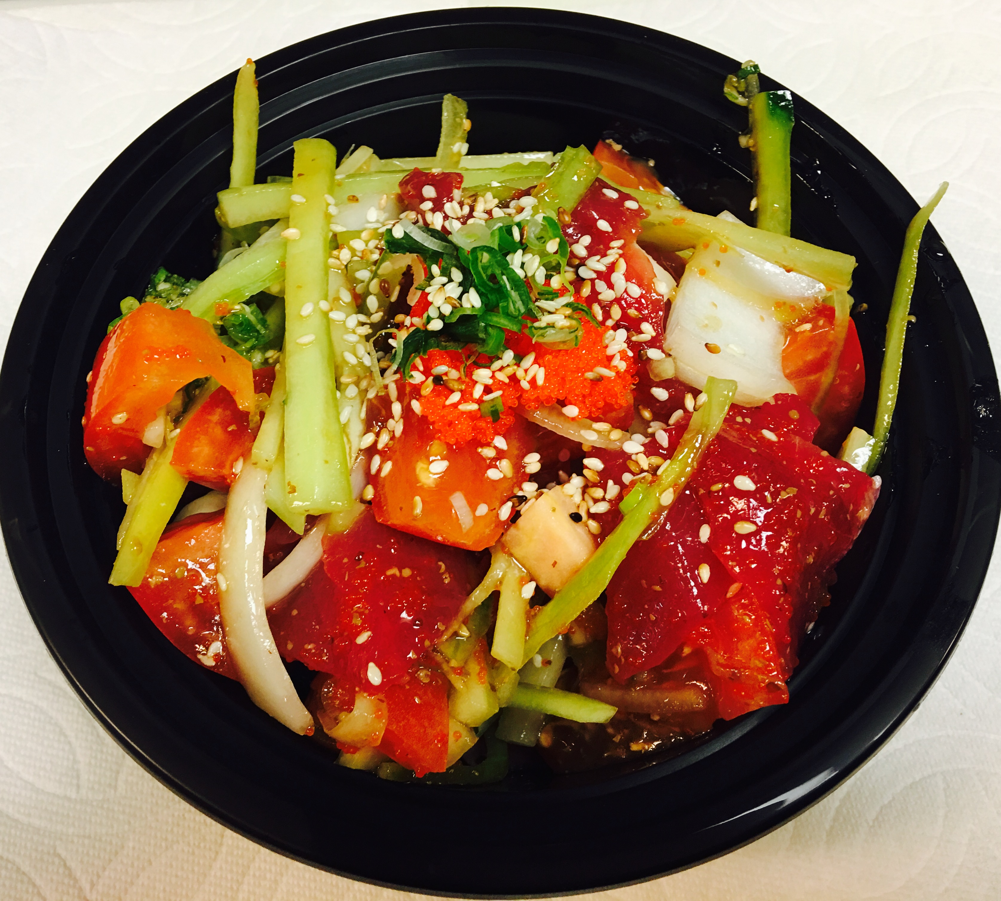 Order  Tuna Poke Bowl food online from Asakuma Sushi Delivery-Marina Del Rey store, Los Angeles on bringmethat.com