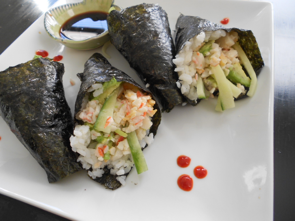 Order Cali Hand Roll food online from Asia Nine Bar and Lounge store, Washington on bringmethat.com