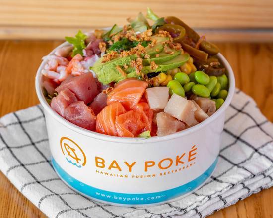 Order Build Your Own Bowl ( Small ) food online from Bay Poke & Tea House store, La Puente on bringmethat.com