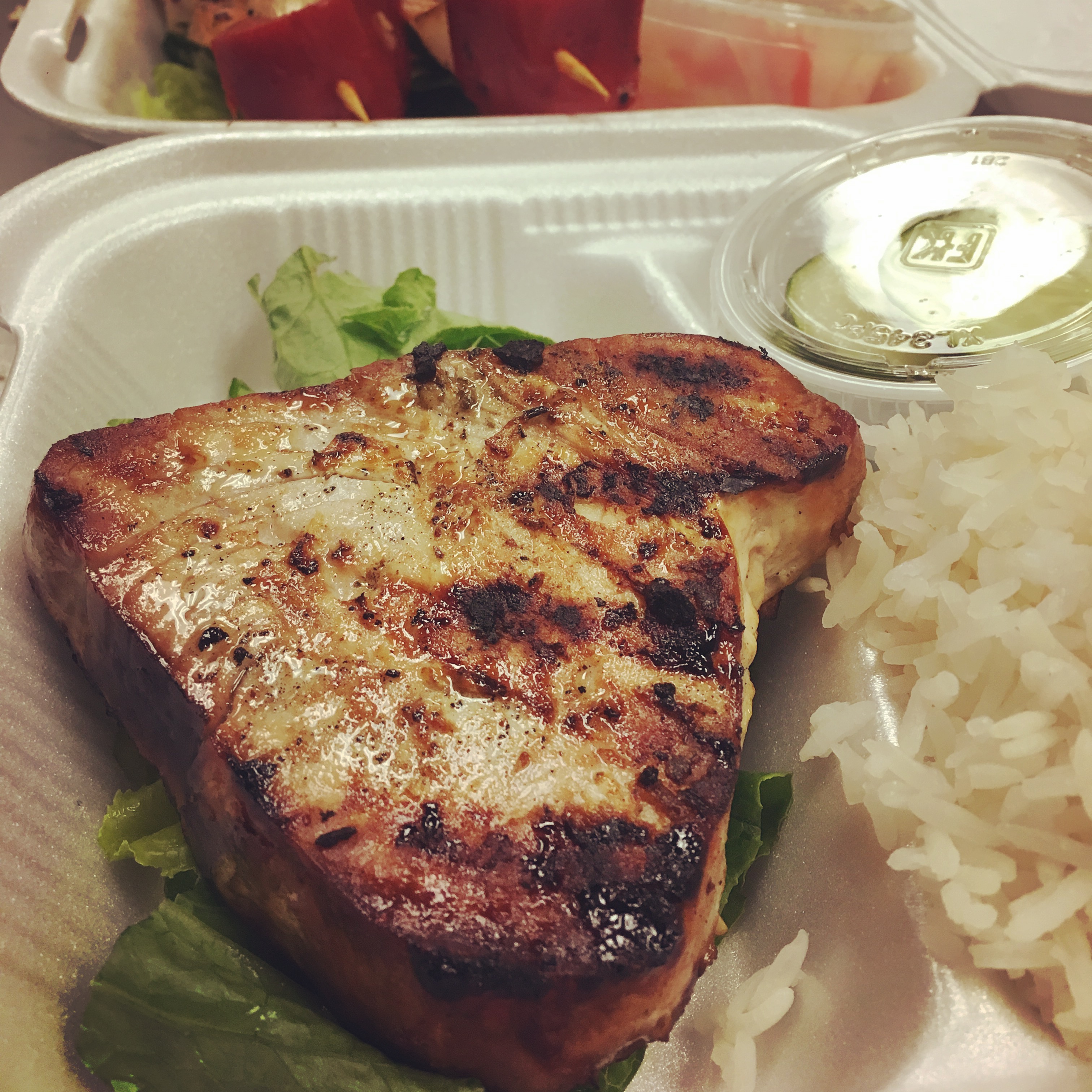 Order 12. Grilled Tuna food online from Wholly Grill store, Mesa on bringmethat.com