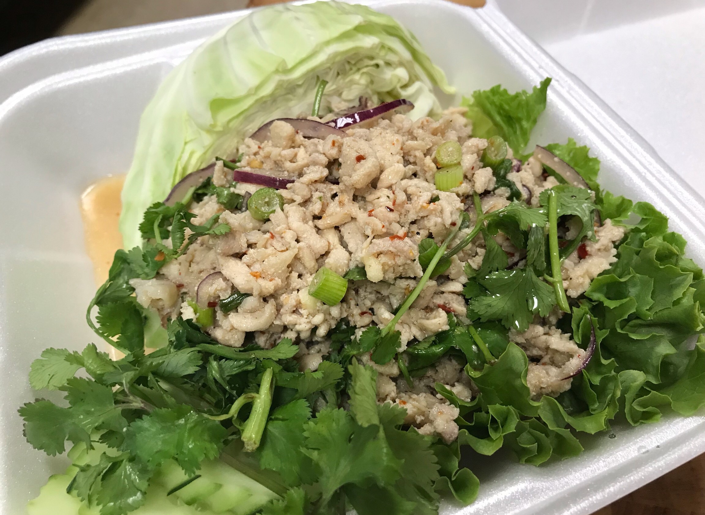 Order 16. Larb Salad Dinner food online from Swadee Thai store, Pasco on bringmethat.com