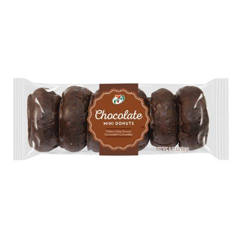 Order 7-Select Mini Chocolate Donut 6 Count food online from 7-Eleven store, San Juan Capistrano on bringmethat.com