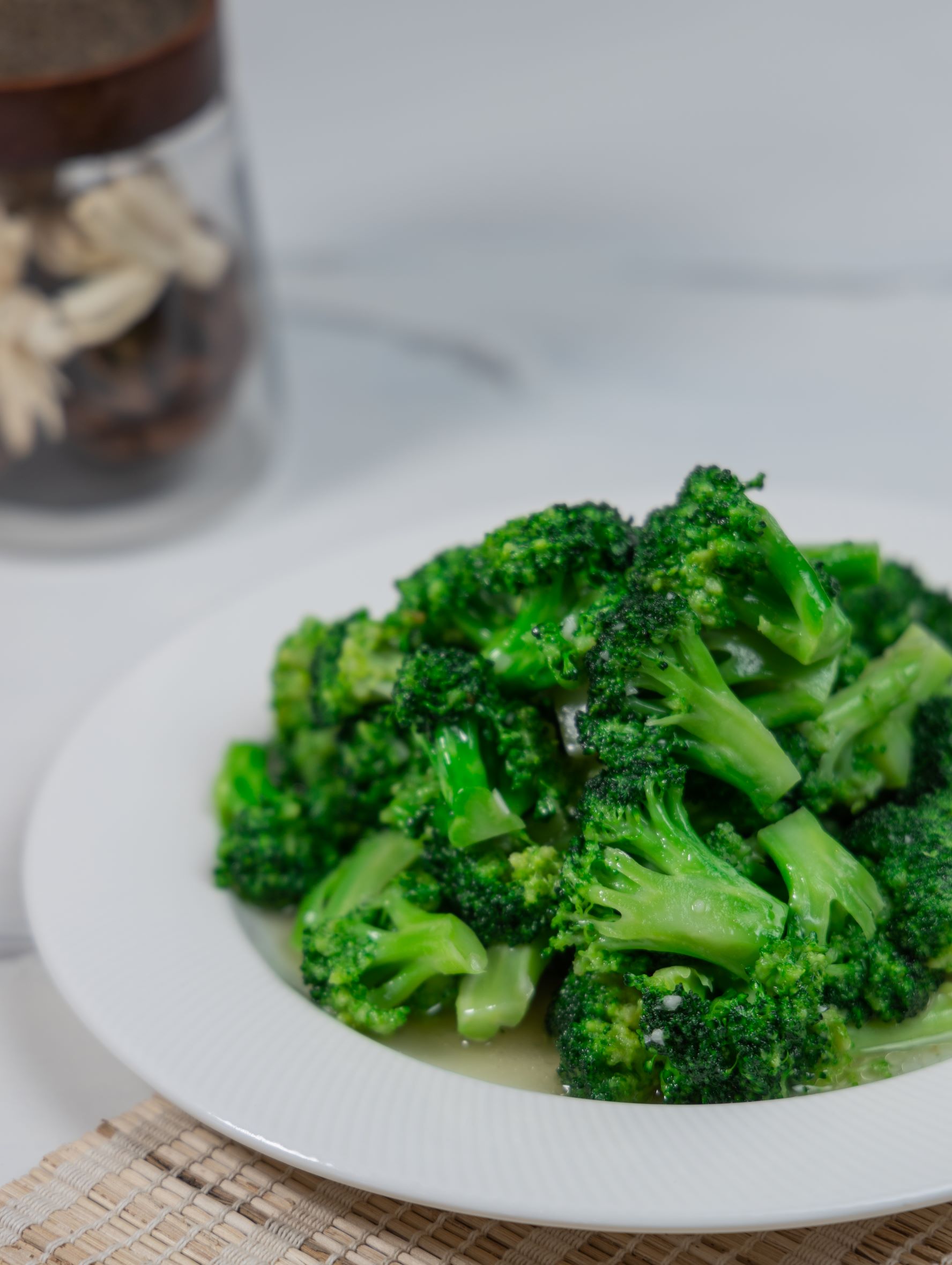 Order B13. Sauteed Broccoli with Garlic  food online from Northern Cafe store, Irvine on bringmethat.com