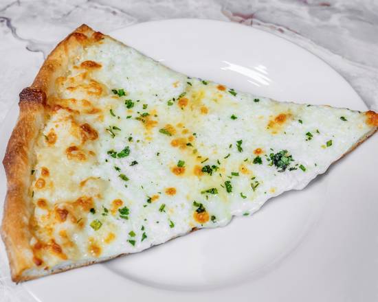 Order White (Bianca) Pizza Slice food online from Piazzetta store, East Farmingdale on bringmethat.com