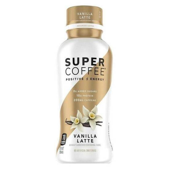 Order Kitu Super Coffee - Vanilla Latte 12 oz food online from IV Deli Mart store, Goleta on bringmethat.com