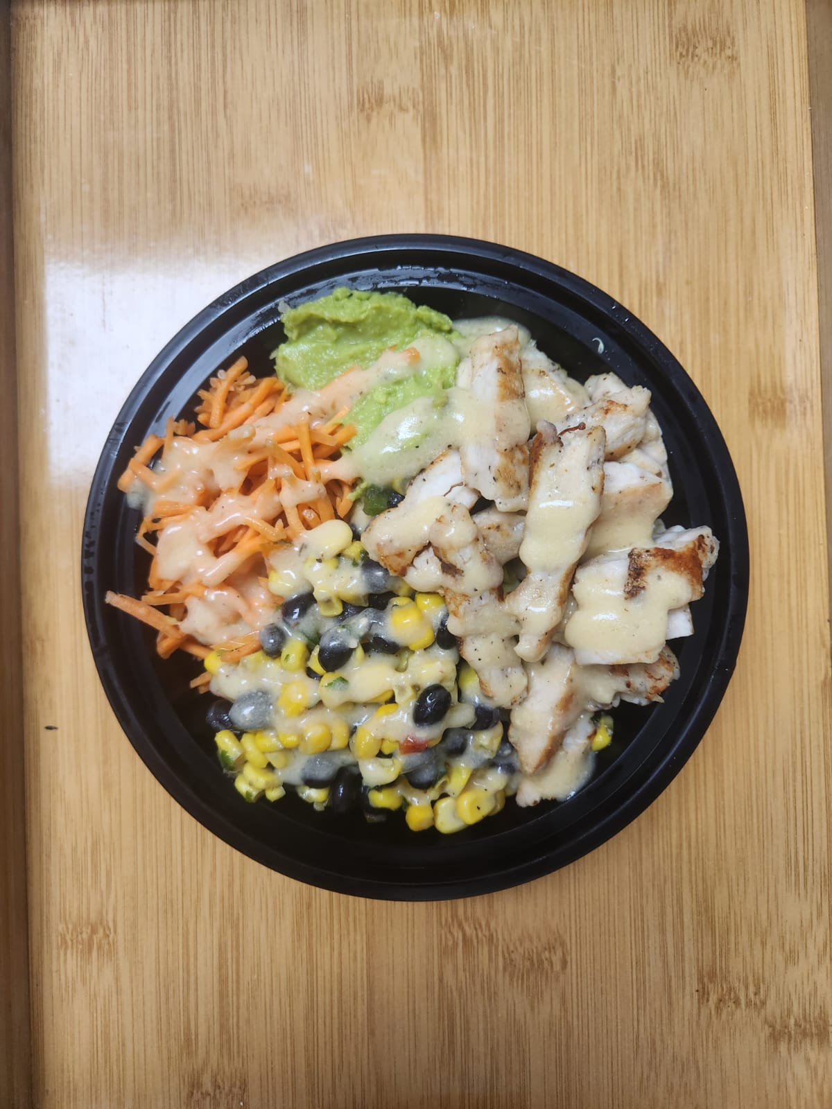Order Grilled Chicken Black Bean Quinoa Bowl food online from Caffe Bene store, Jackson Heights on bringmethat.com