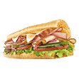 Order Turkey Ham Sub food online from Sandwich Castle store, Chicago on bringmethat.com