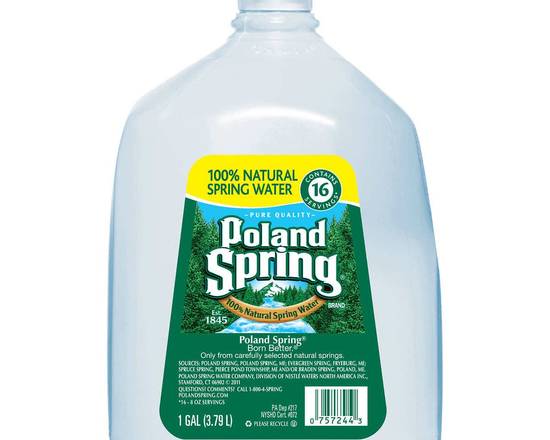 Order Poland Spring Water (1 gallon) food online from Ctown Supermarkets store, Uniondale on bringmethat.com