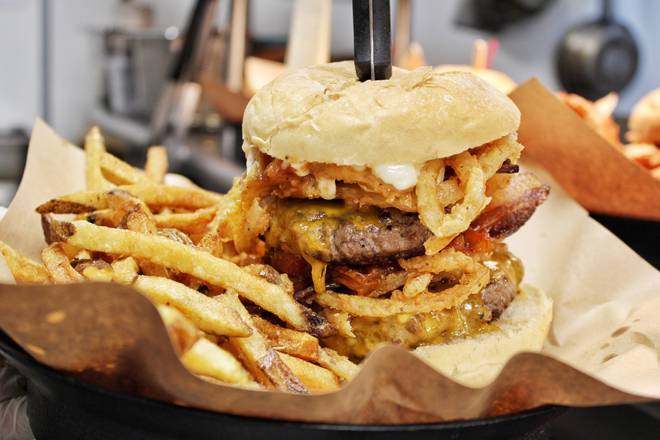 Order The Big Nasty Burger food online from Stock And Barrel store, Knoxville on bringmethat.com