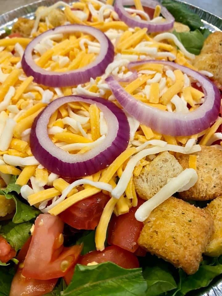 Order Tossed Salad - Small food online from Black Bear Pizza store, Asheville on bringmethat.com