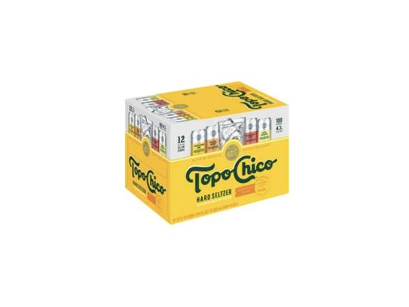 Order Topo Chico Hard Seltzer Variety Pack - 12x 12oz Cans food online from Shar Armanetti Fine Wine & Spirits store, Carpentersville on bringmethat.com
