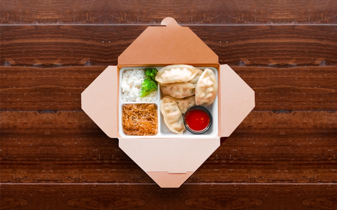 Order Steamed Mandoo Box food online from Burning Rice store, Frisco on bringmethat.com