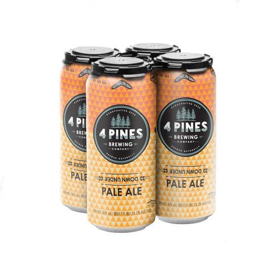 Order 4 Pines Brewing - Pale Ale 4 pack | 5% abv food online from Pink Dot store, Chino Hills on bringmethat.com