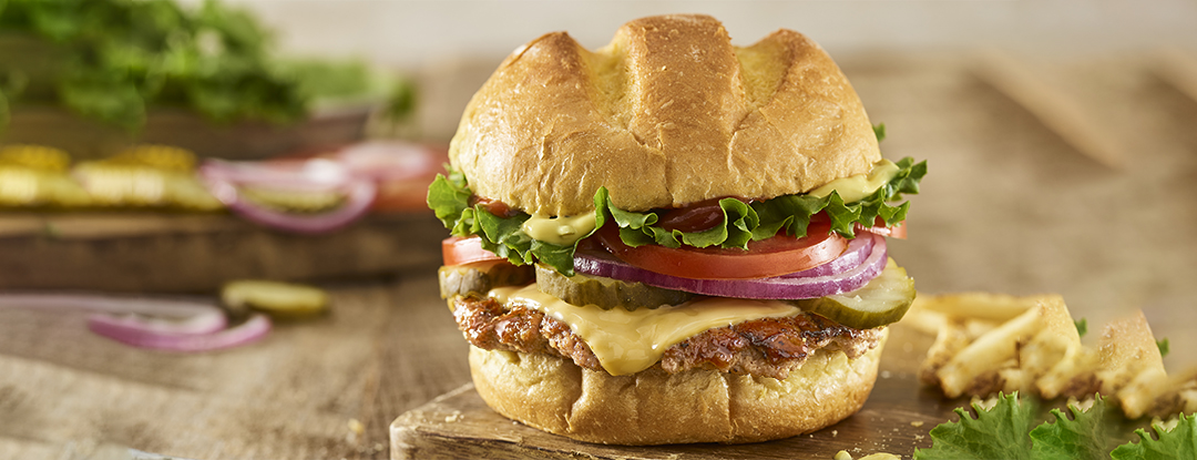 Order Classic Smash® Turkey Burger food online from Smashburger store, Phoenix on bringmethat.com
