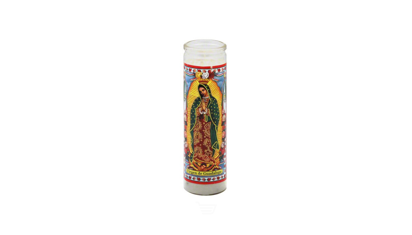 Order Our Lady of Guadalupe Candle food online from Foodland Liquor store, Santa Ana on bringmethat.com