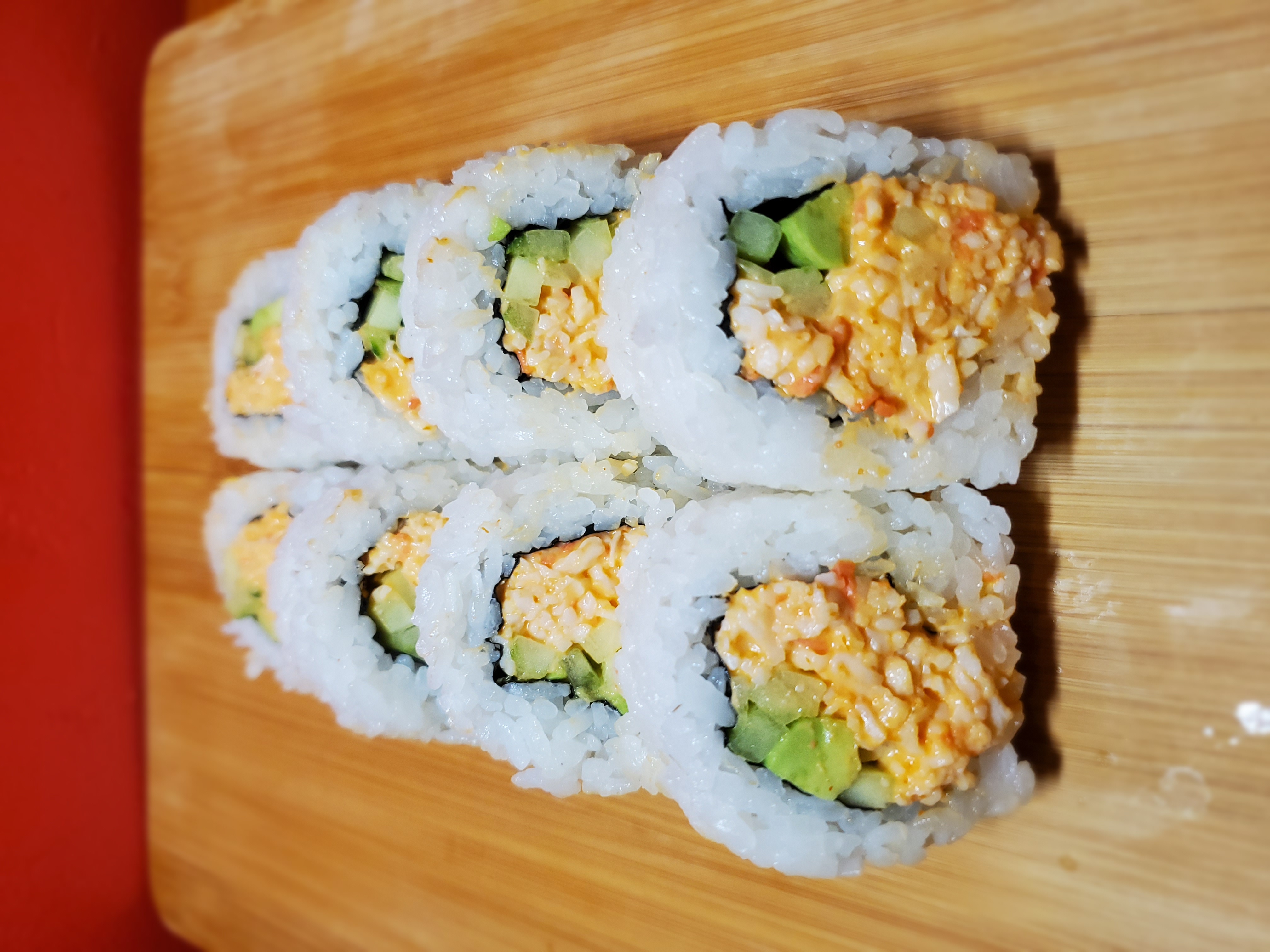 Order Spicy Crab Roll food online from Yummykoreangrill.com store, Las Vegas on bringmethat.com