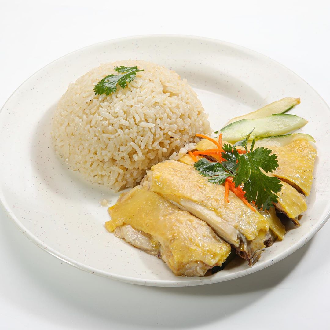 Order Hainan Chicken with Rice 海南鸡饭  food online from Full House Seafood Restaurant store, Arcadia on bringmethat.com